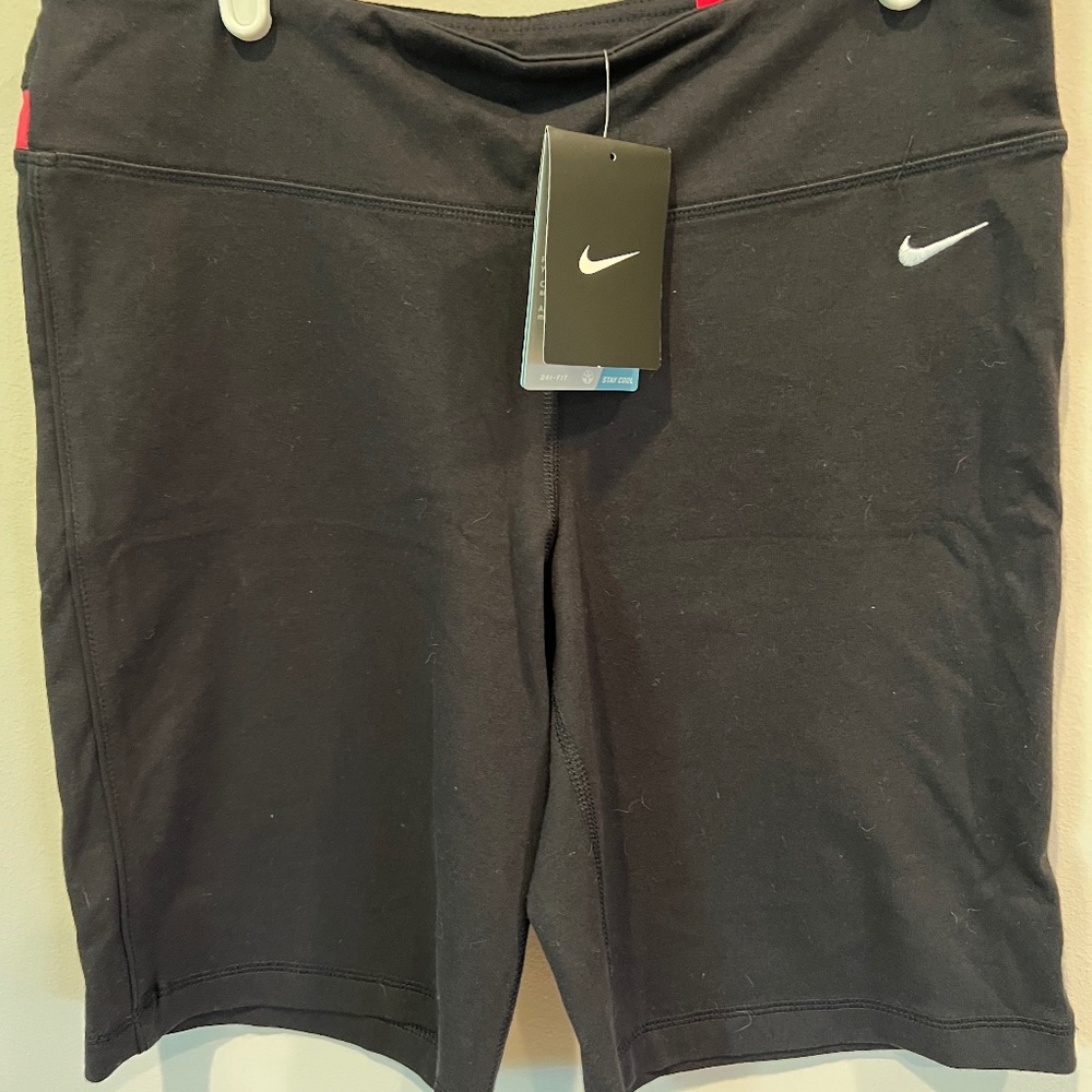 Nike Dri Fit Regular Black Shorts Size Medium